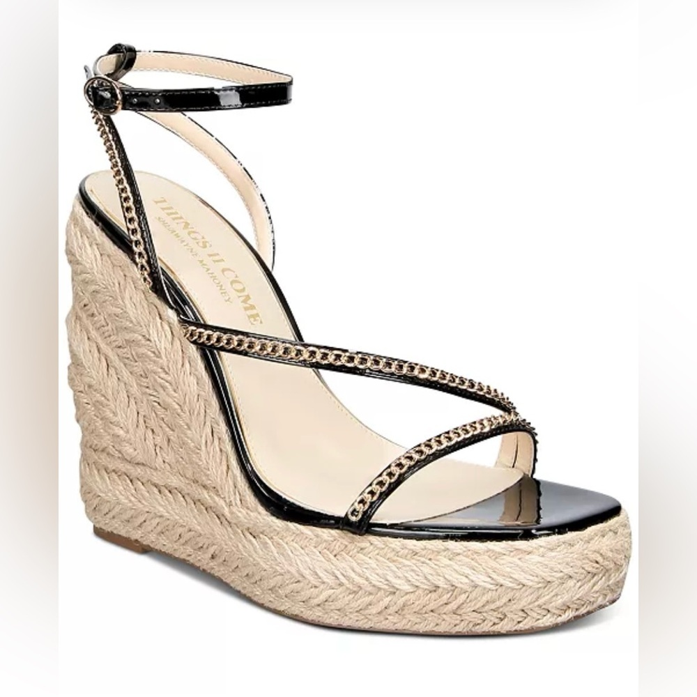 Women's Dina Luxurious Espadrille Wedge Sandals by Things II Come Orig: $150